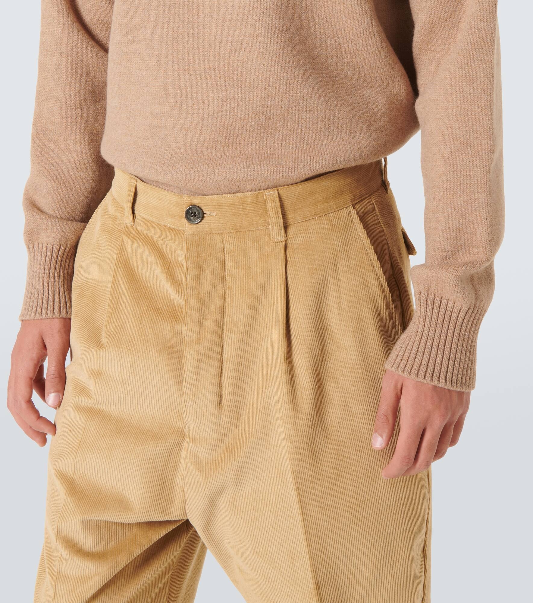 Oversized cotton pants - 5