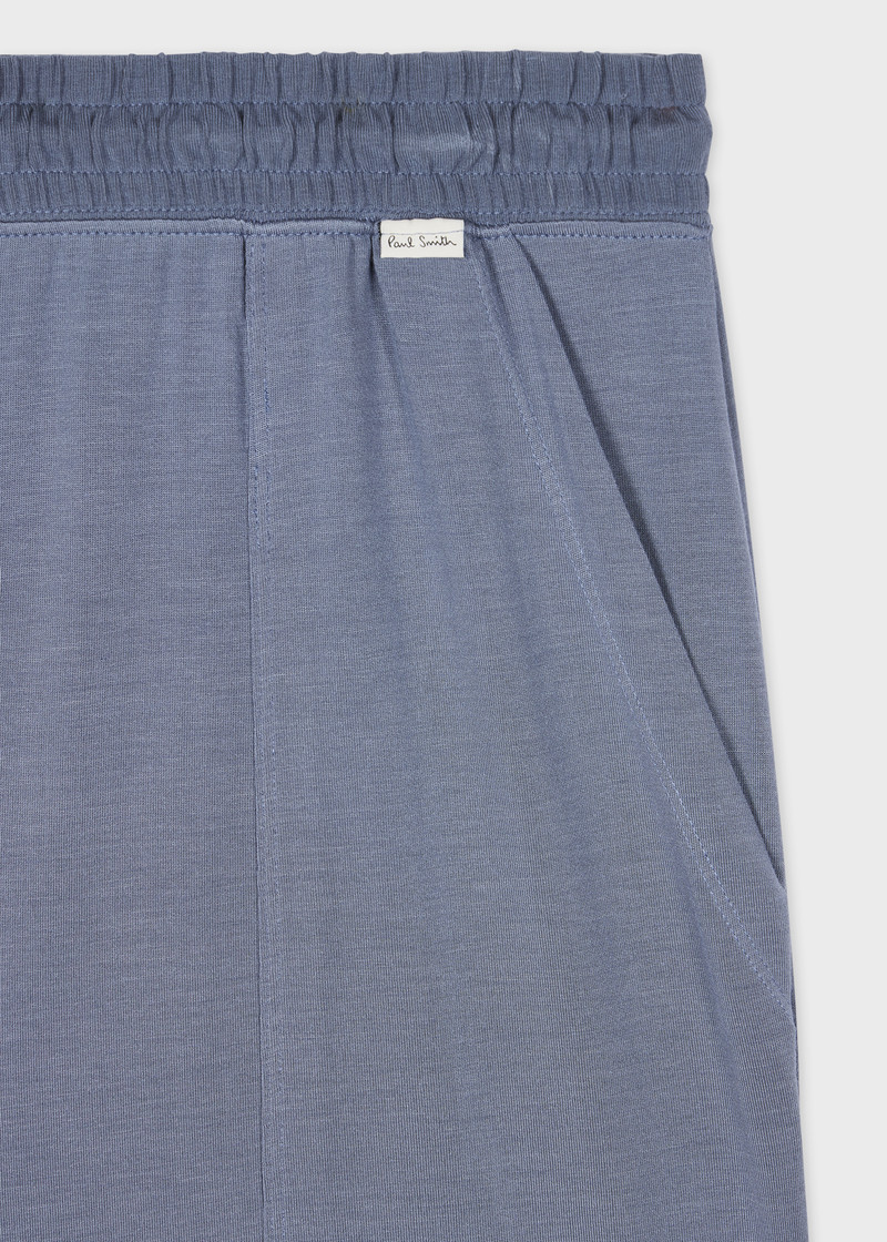 Light Blue Modal-Blend Lounge Pants 3