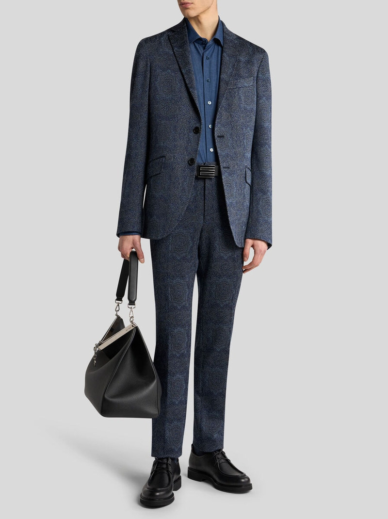 Etro SINGLE-BREASTED JACQUARD JERSEY JACKET outlook