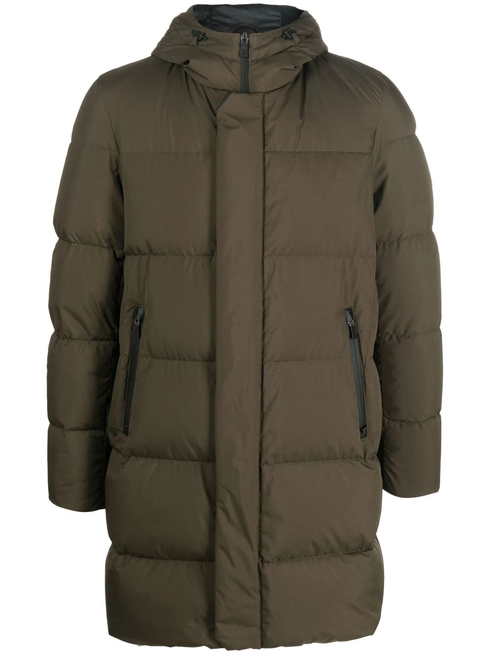 quilted puffer jacket - 1