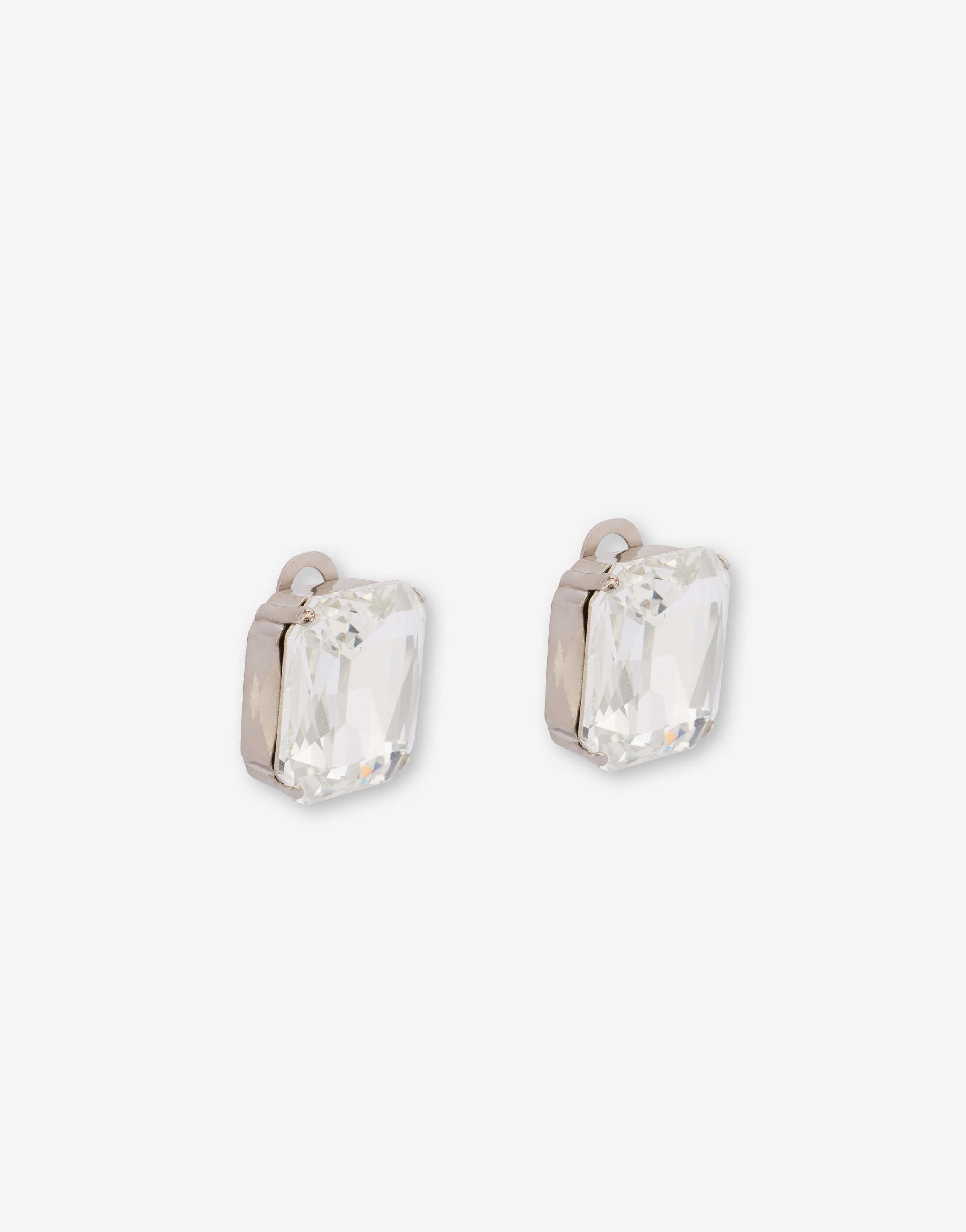 CLIP-ON EARRINGS WITH JEWEL STONE - 2