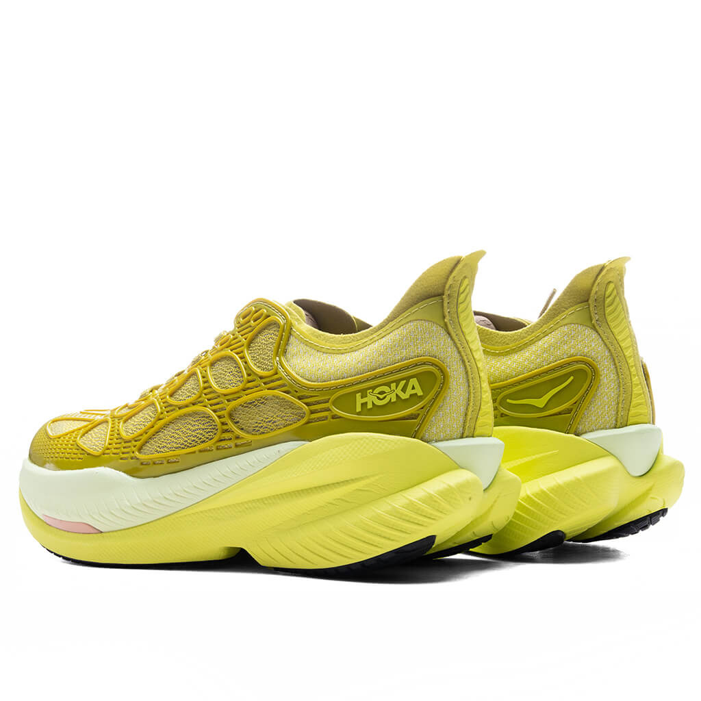 MACH X CAGED - PEA GREEN/HOKA CITRUS - 3