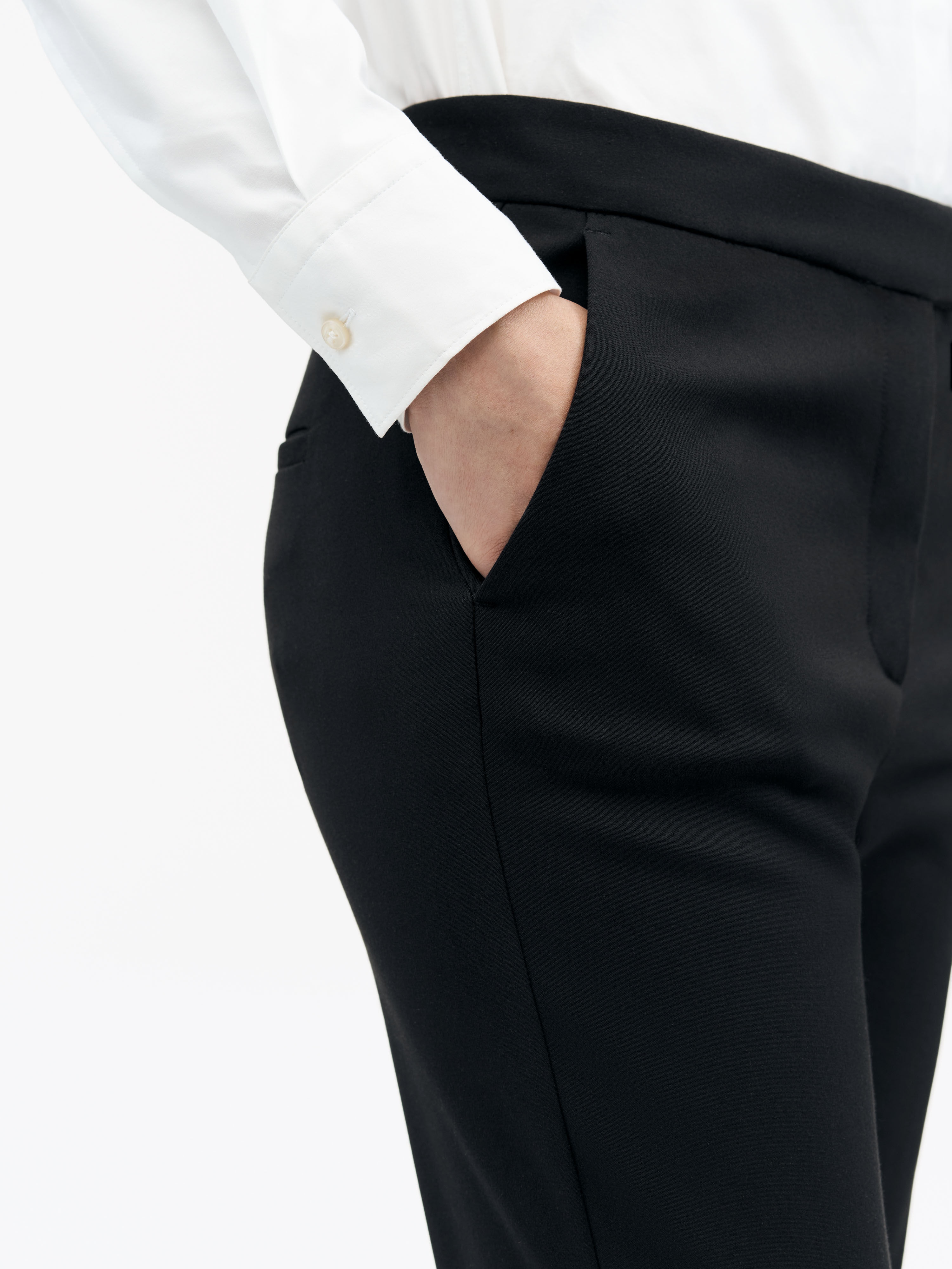 Taika Slim Straight Trousers - 6