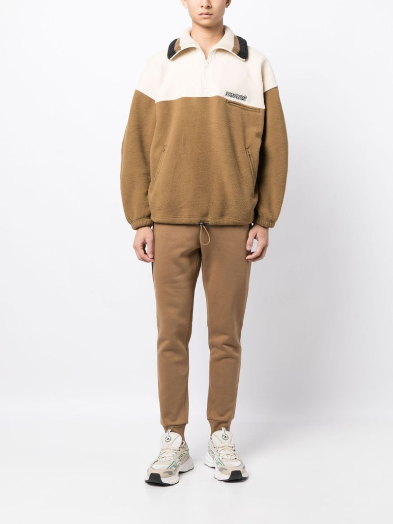 LACOSTE logo-patch elasticated-waist track pants outlook