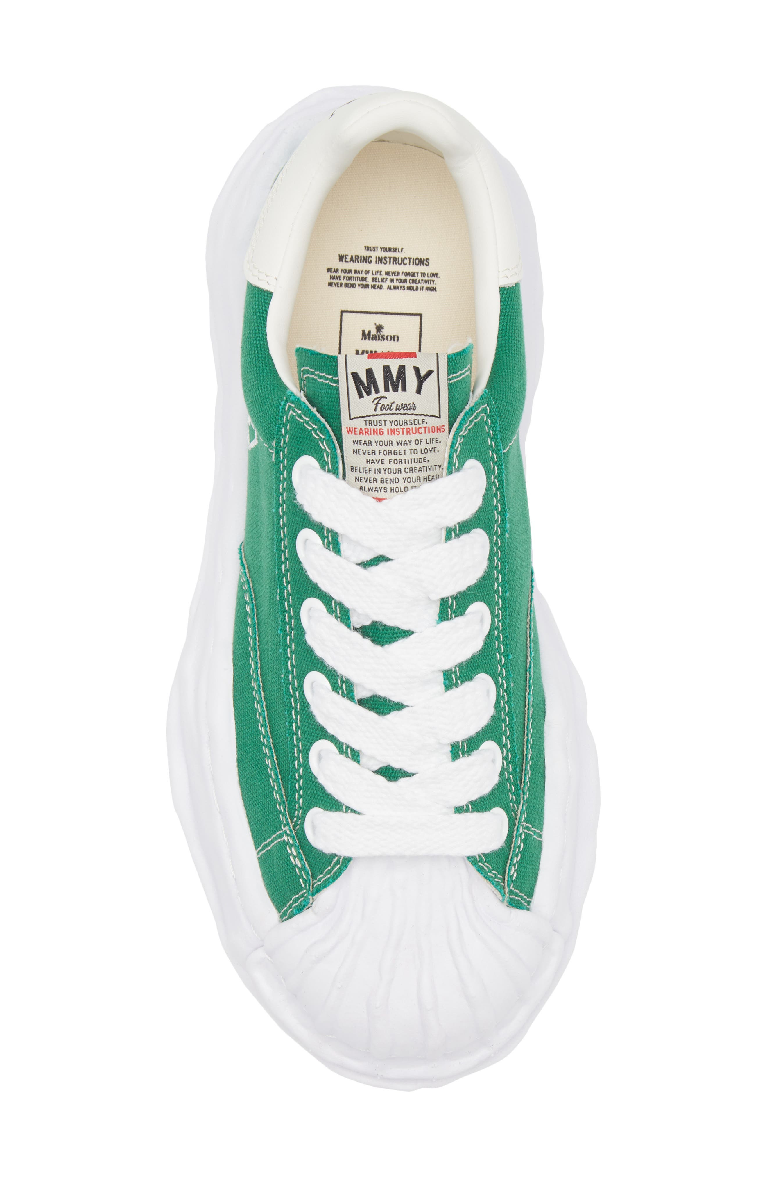 Maison MIHARA YASUHIRO Blakey Original Sole Canvas Sneaker in Cl Green at Nordstrom - 5