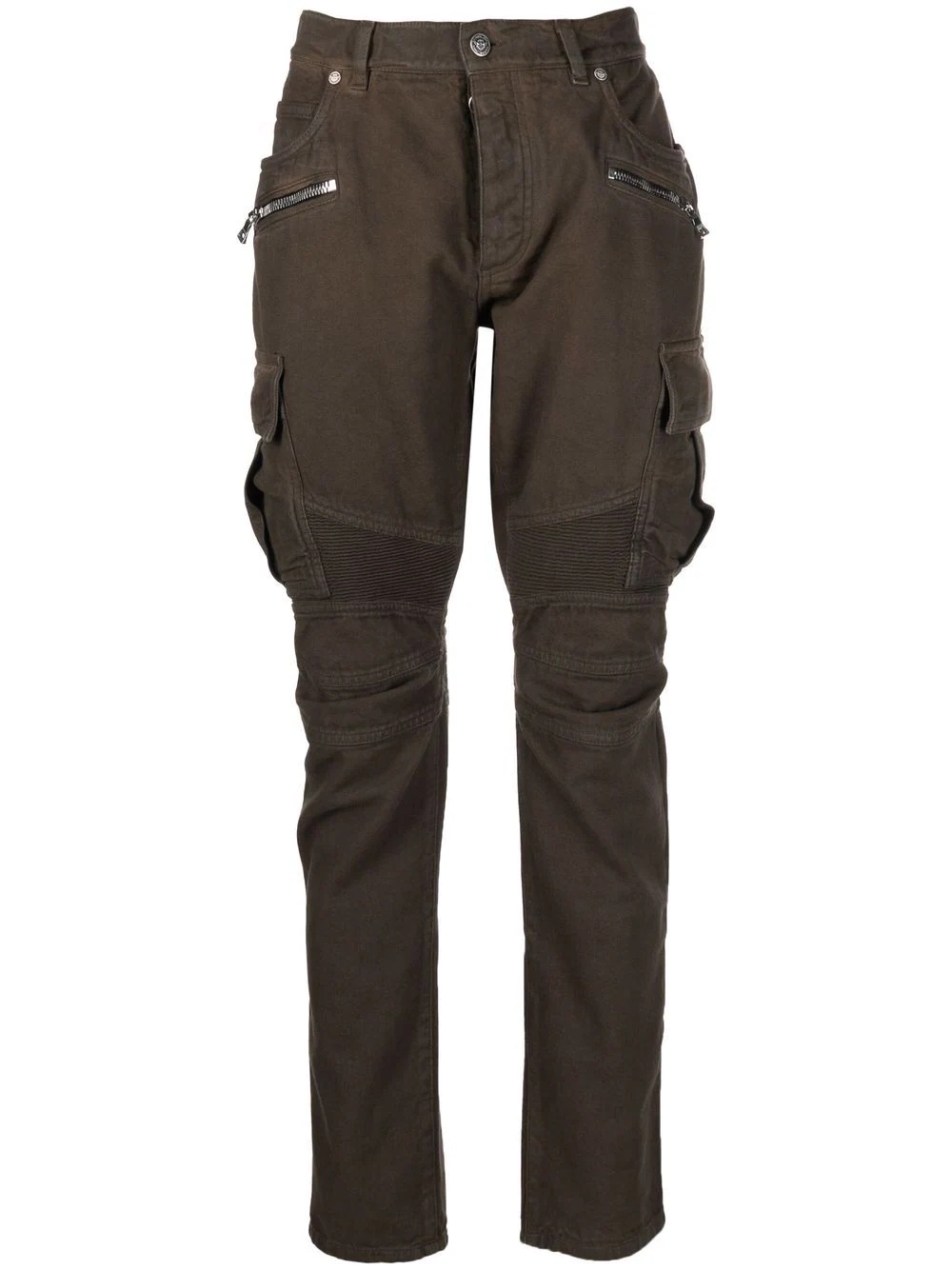 skinny-fit cargo trousers - 1