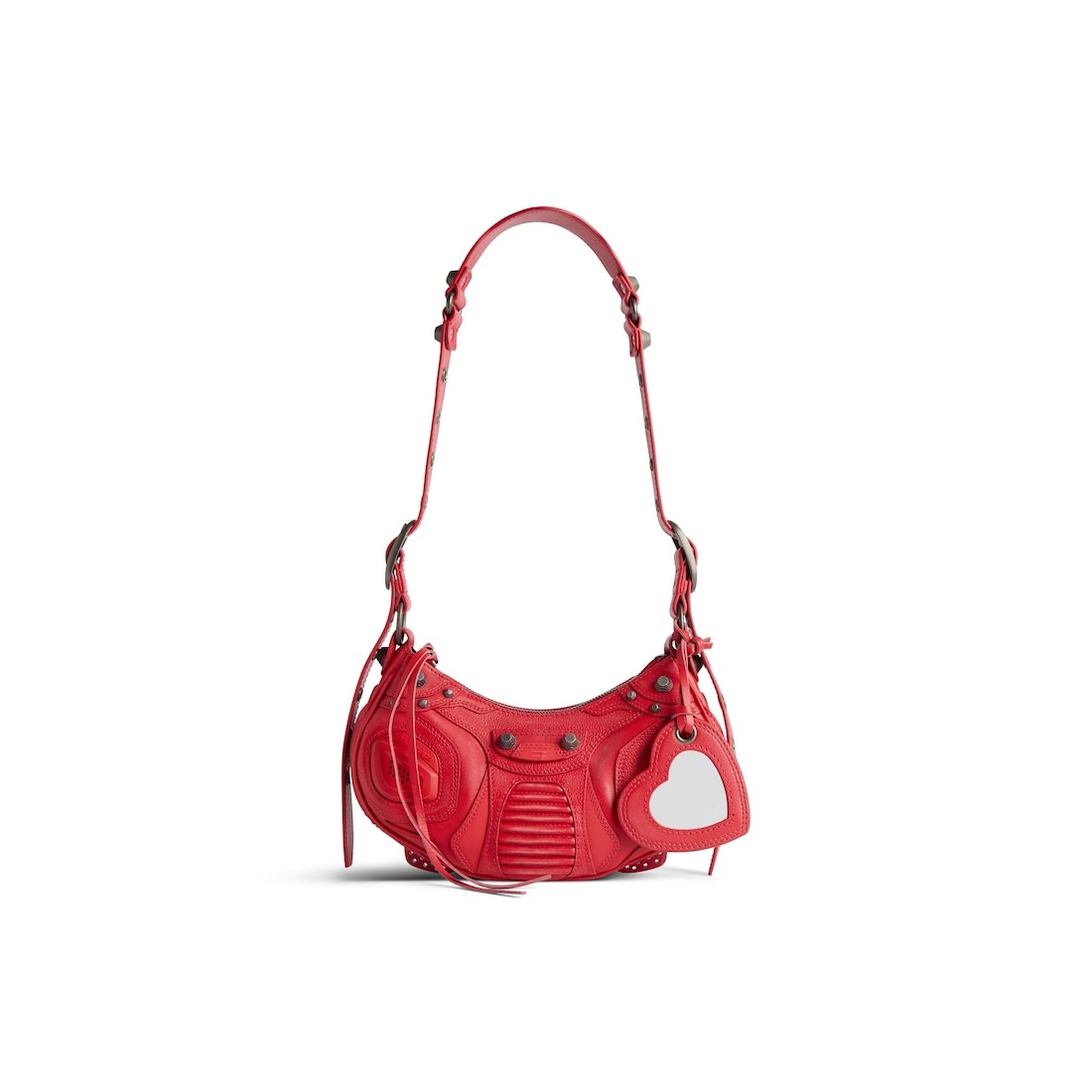 Women's Le Cagole Xs Shoulder Bag  in Red - 1