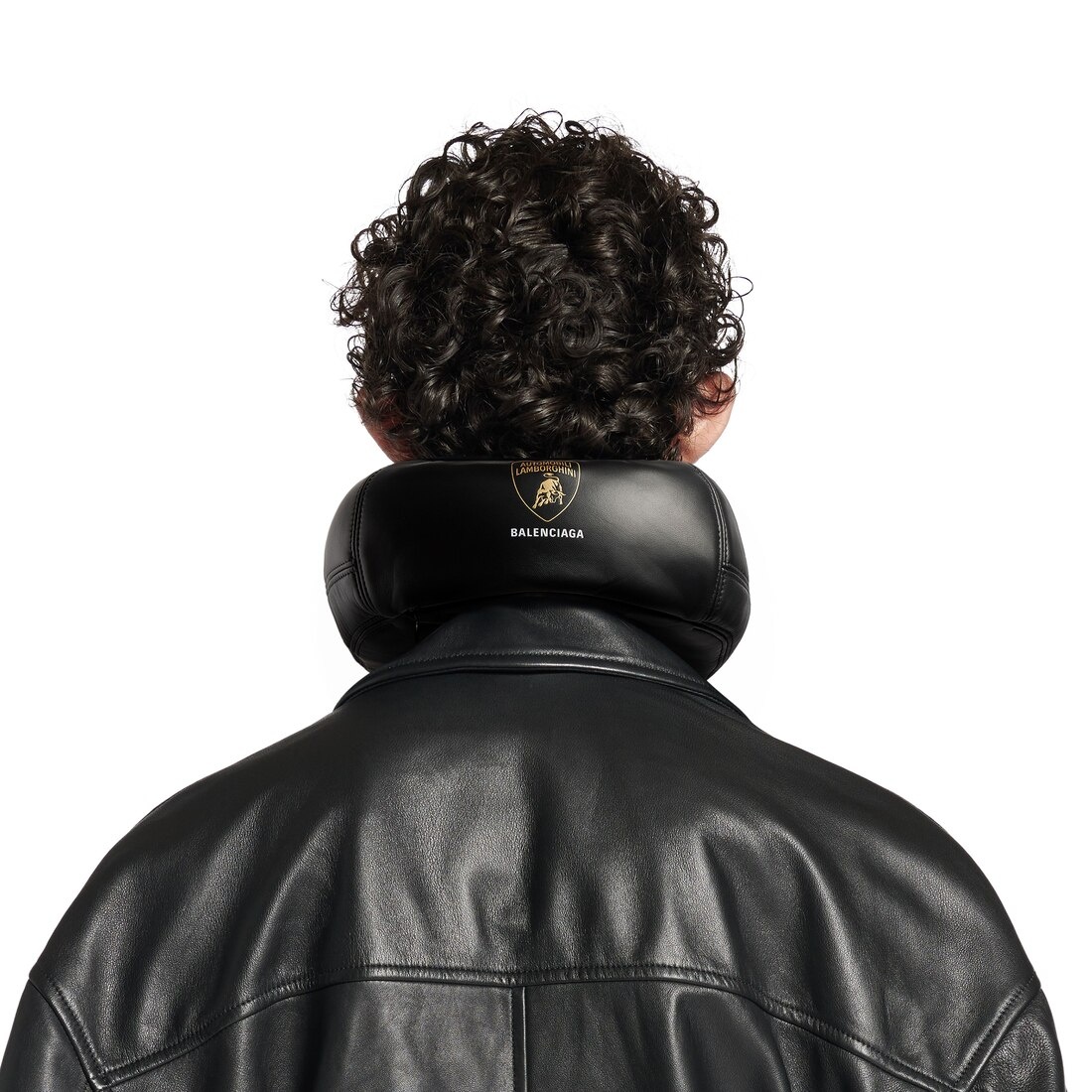 Men's Balenciaga I Automobili Lamborghini Travel Pillow in Black - 7
