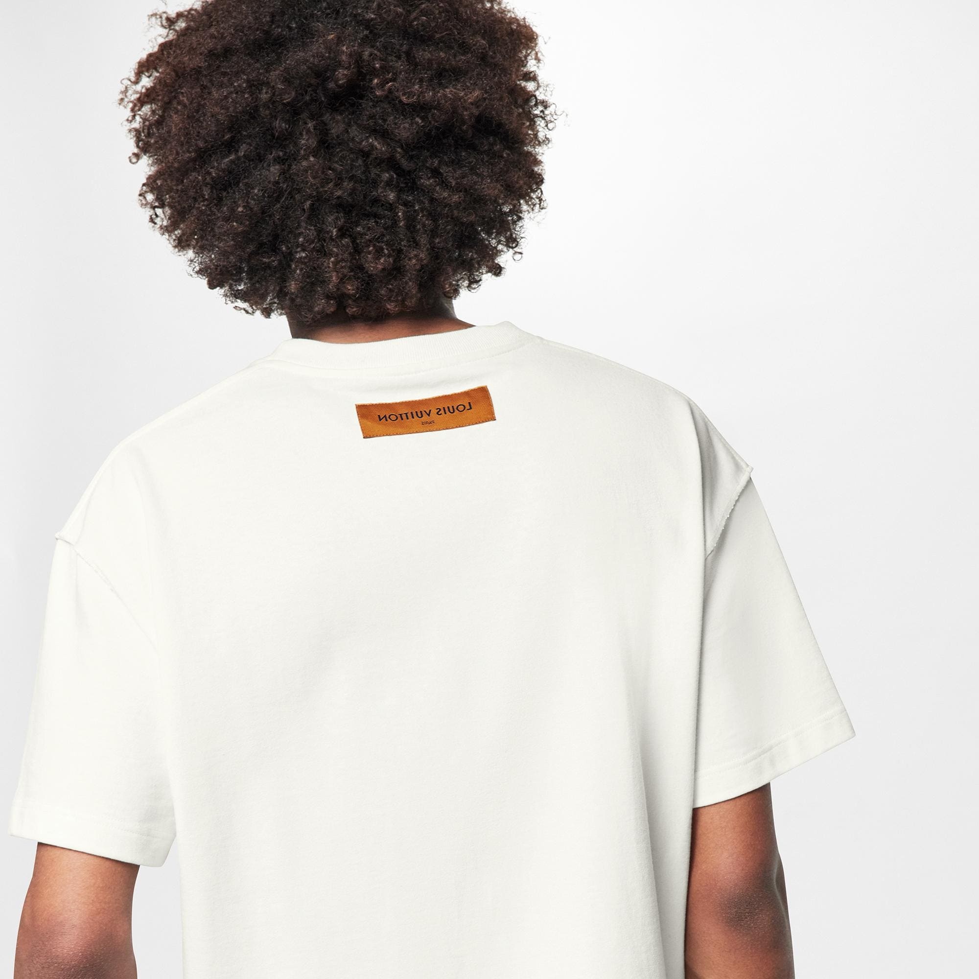 LV Flower Tapestry Print T-Shirt - 5
