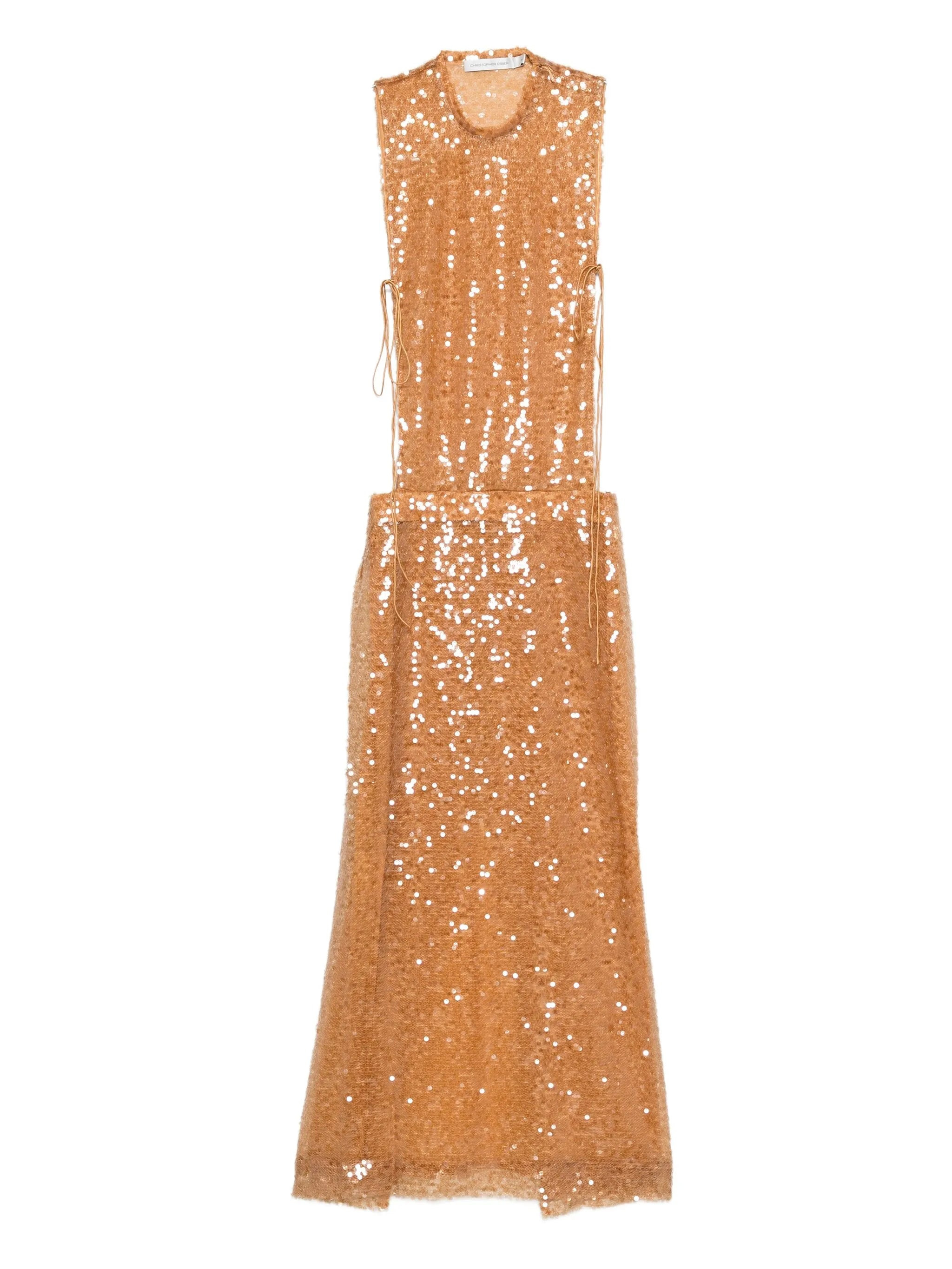 Illuminate sequin-embellished gown - 1