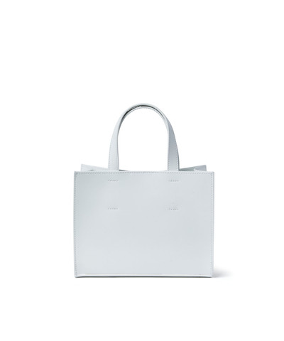 MSGM Faux leather mini tote bag with micro logo outlook