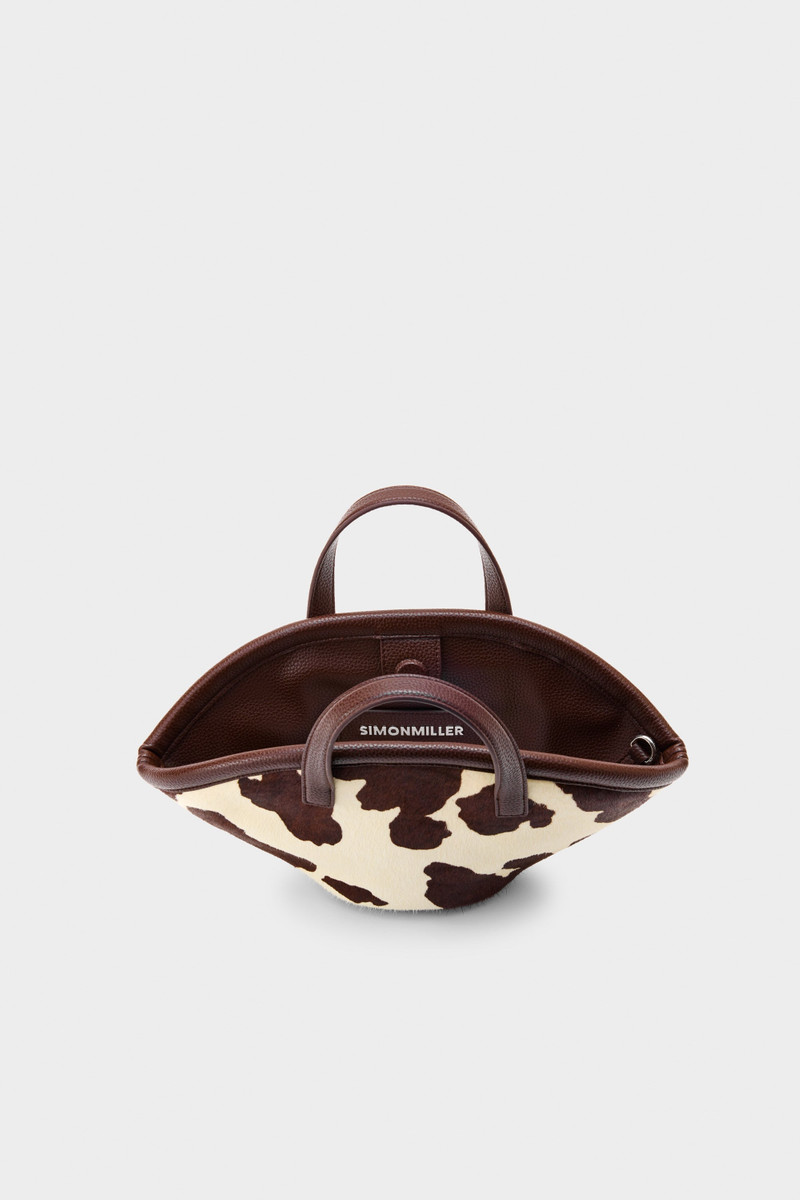 Haircalf Mini Mercado Tote In Cow Print 3