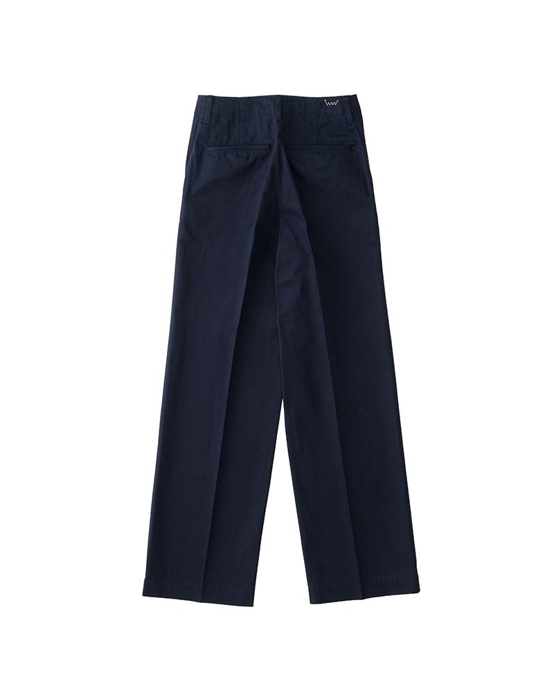 CHINO PANTS W NAVY - 2