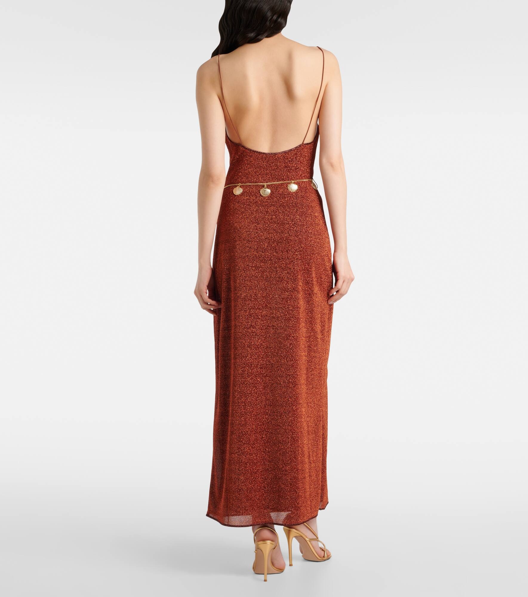 Lumière belted maxi dress - 3