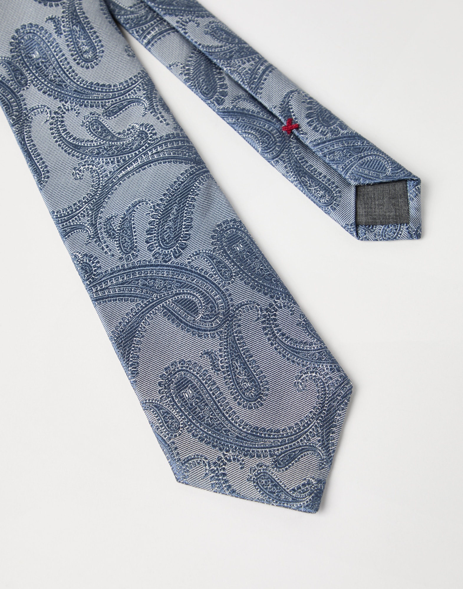 Paisley silk tie - 2