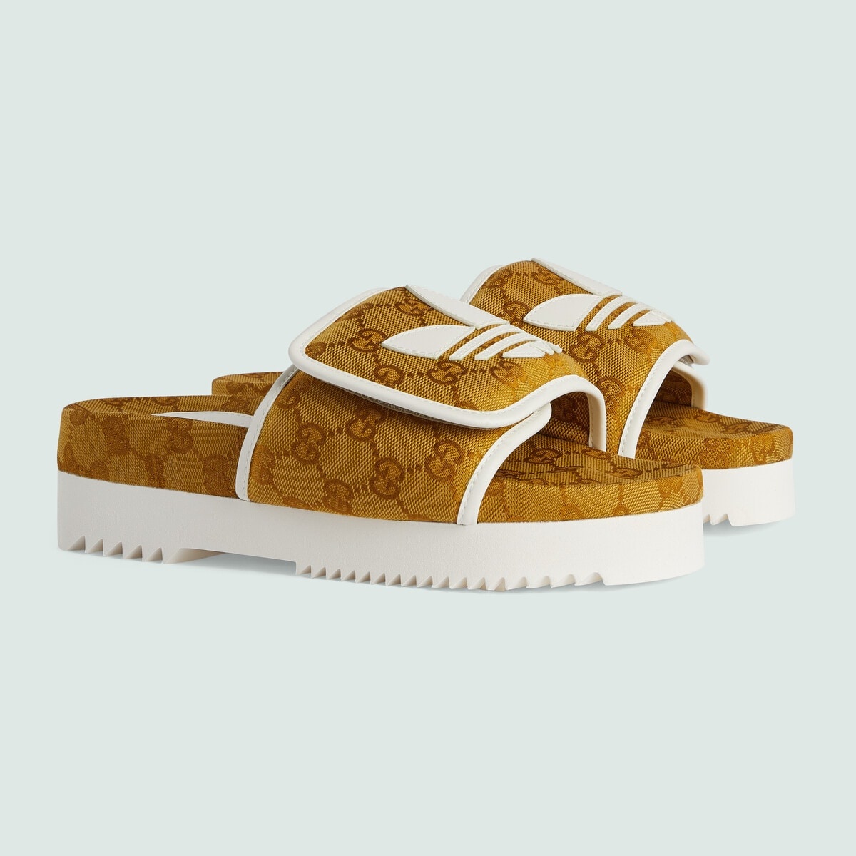 adidas x Gucci women's GG platform sandal - 2