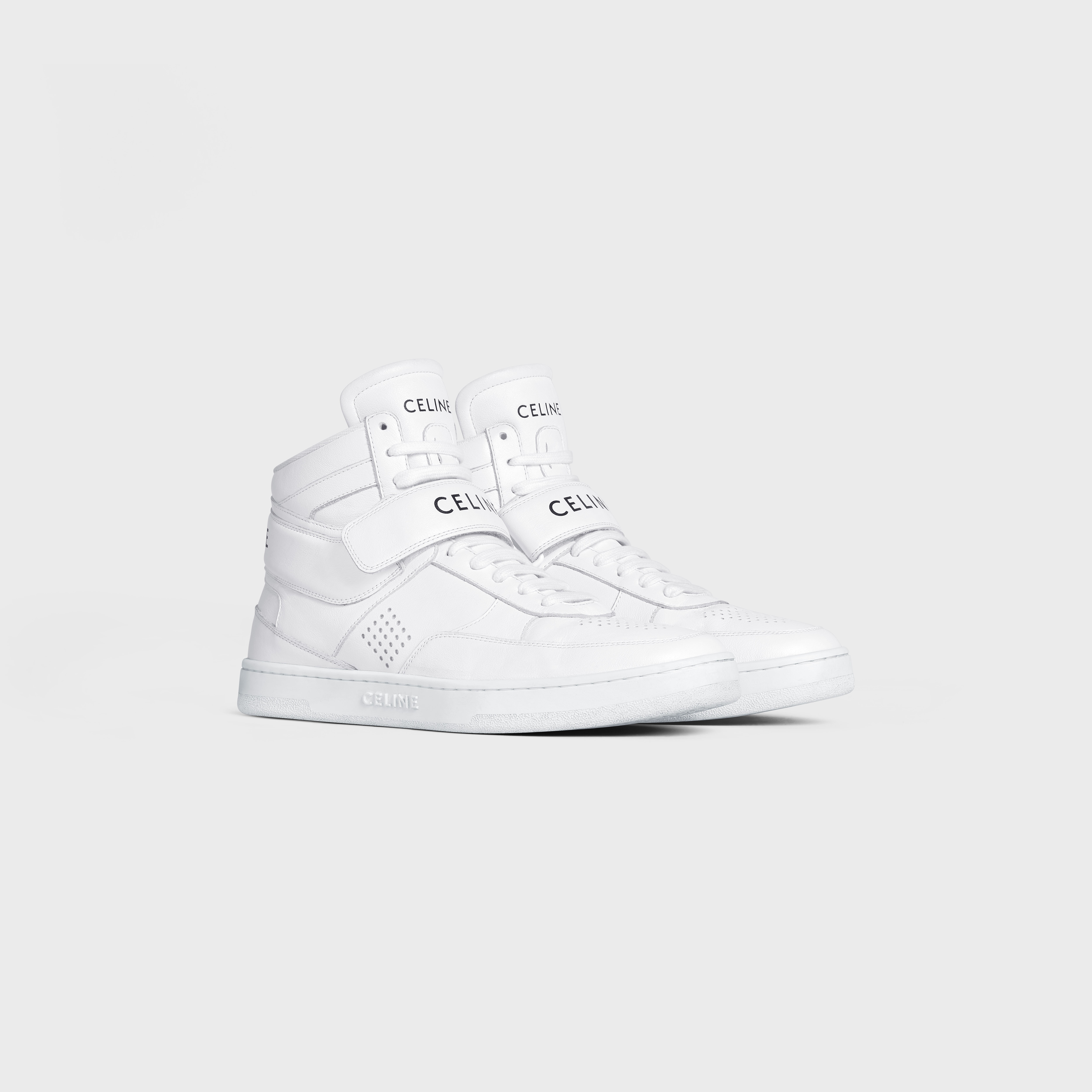 CELINE HIGH SNEAKER CT-03 WITH VELCRO in CALFSKIN - 2