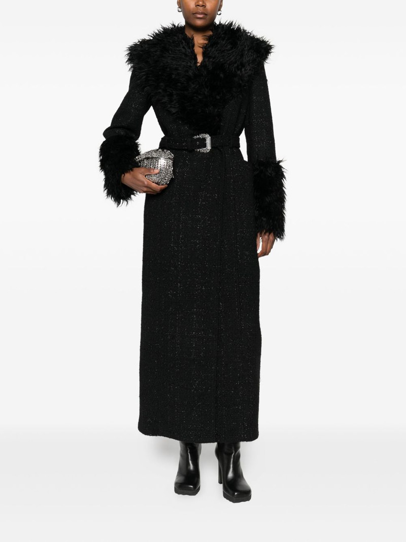 VERSACE JEANS COUTURE belted coat outlook