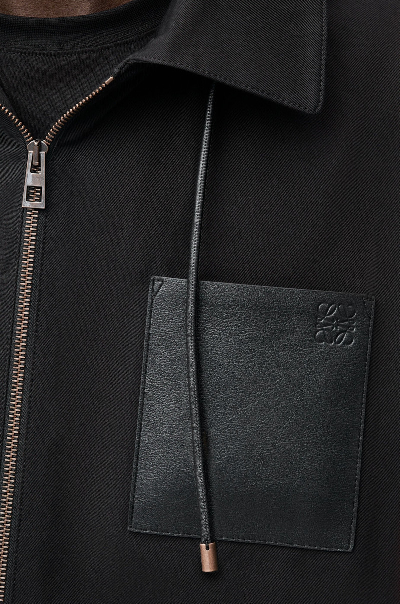 Hooded jacket in cotton 5