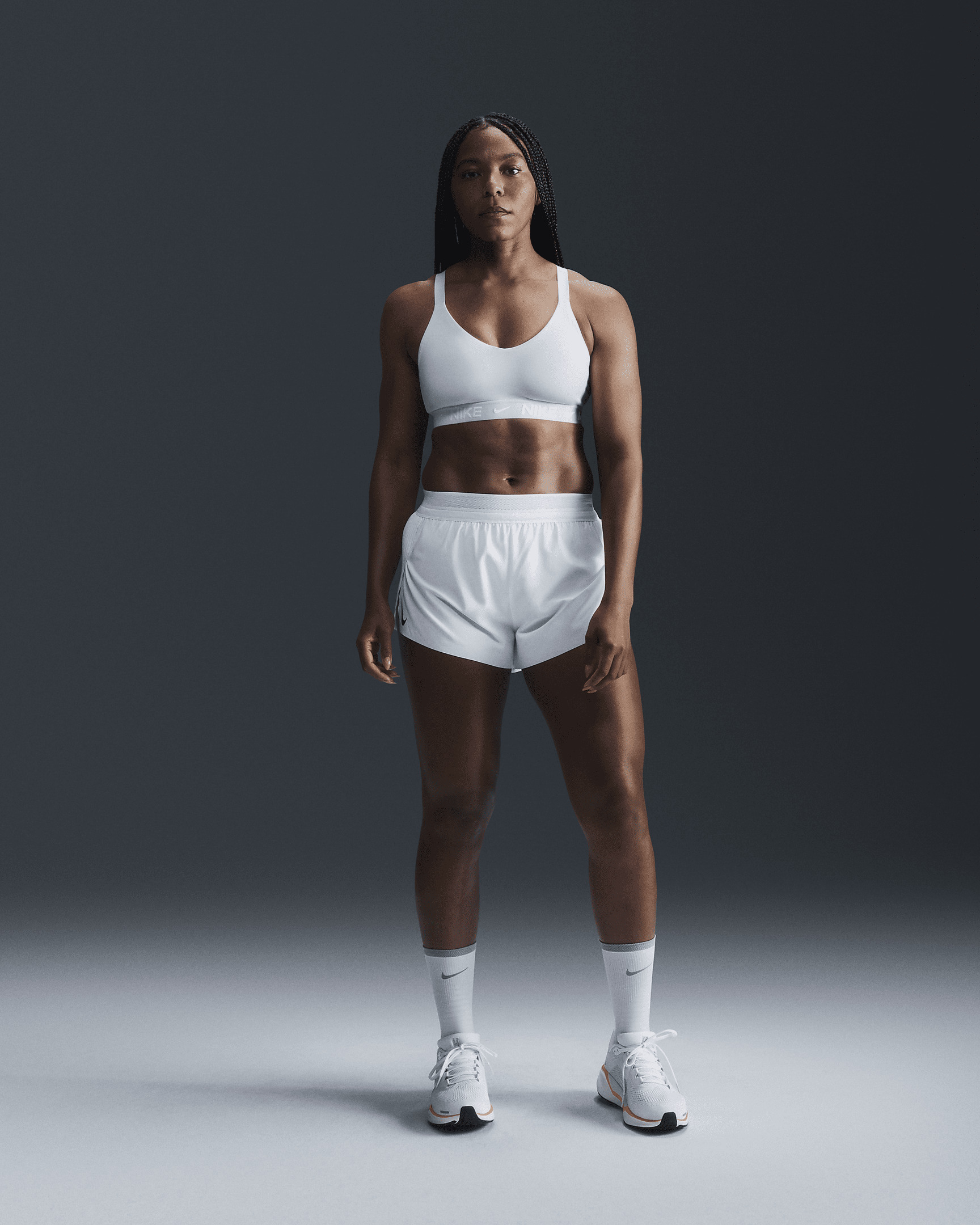 Nike Indy Medium Support Women's Padded Adjustable Sports Bra - 4