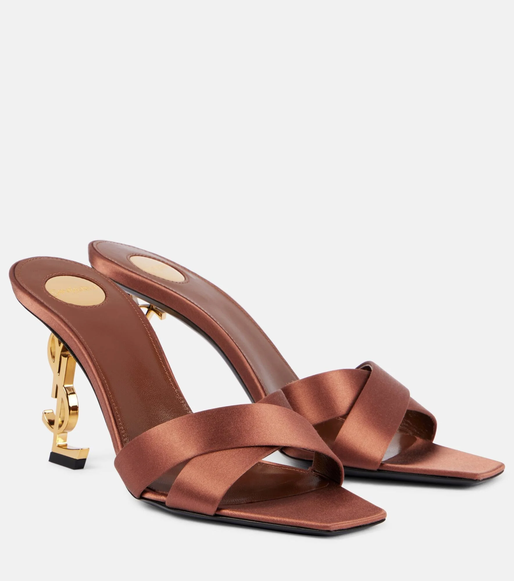 Opyum 85 satin mules - 1
