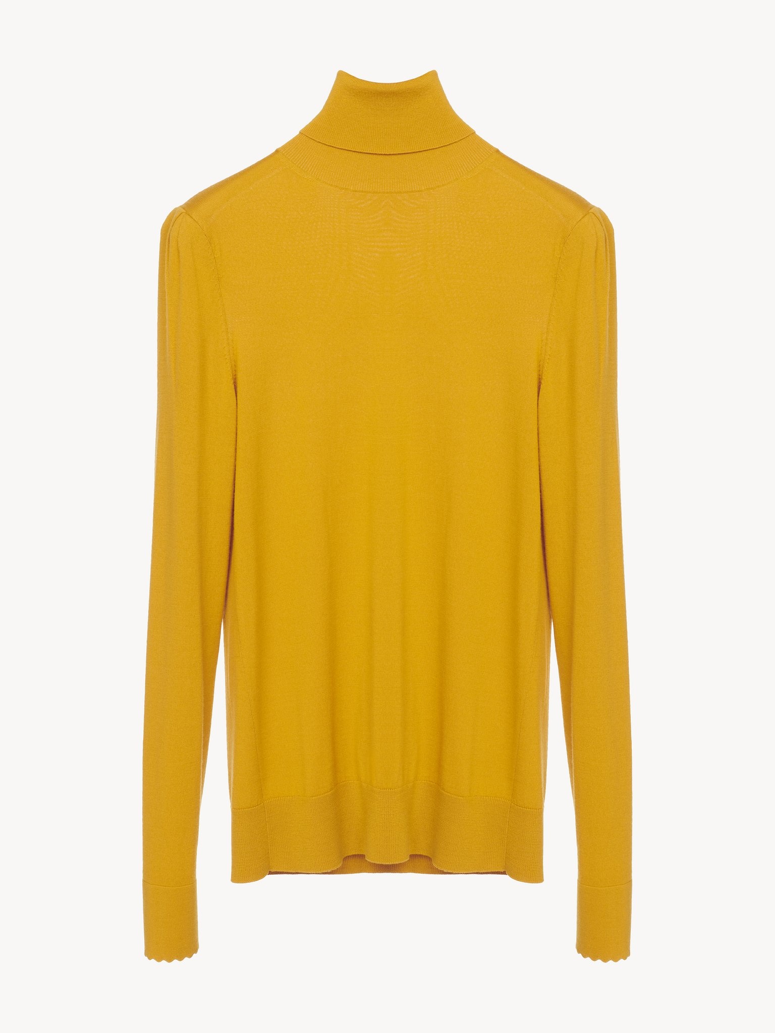 CLASSIC HIGH-NECK SWEATER - 4