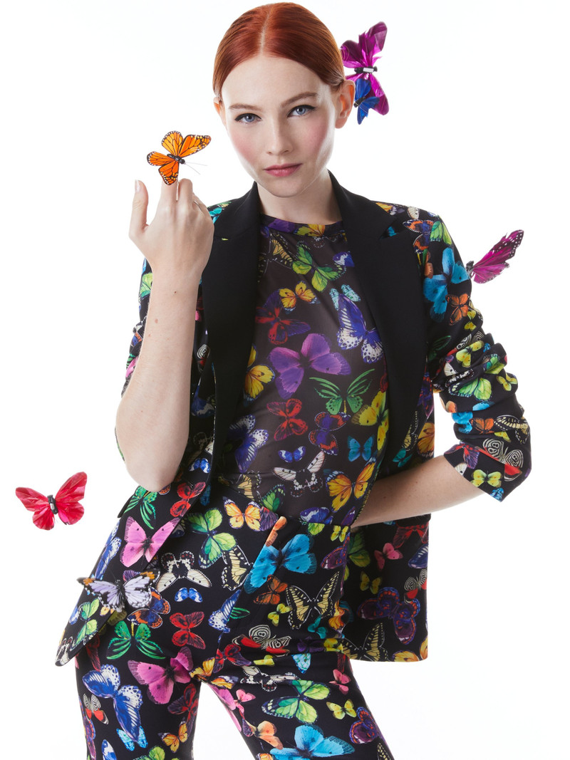 MACEY COMBINATION NOTCH COLLAR FITTED BLAZER 2