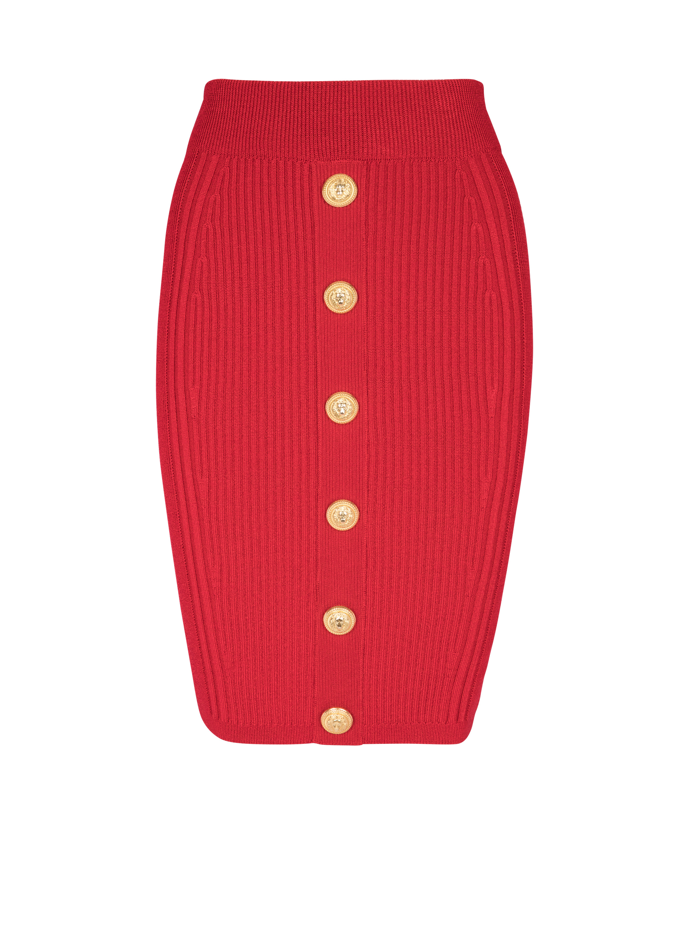 Knit pencil skirt - 1