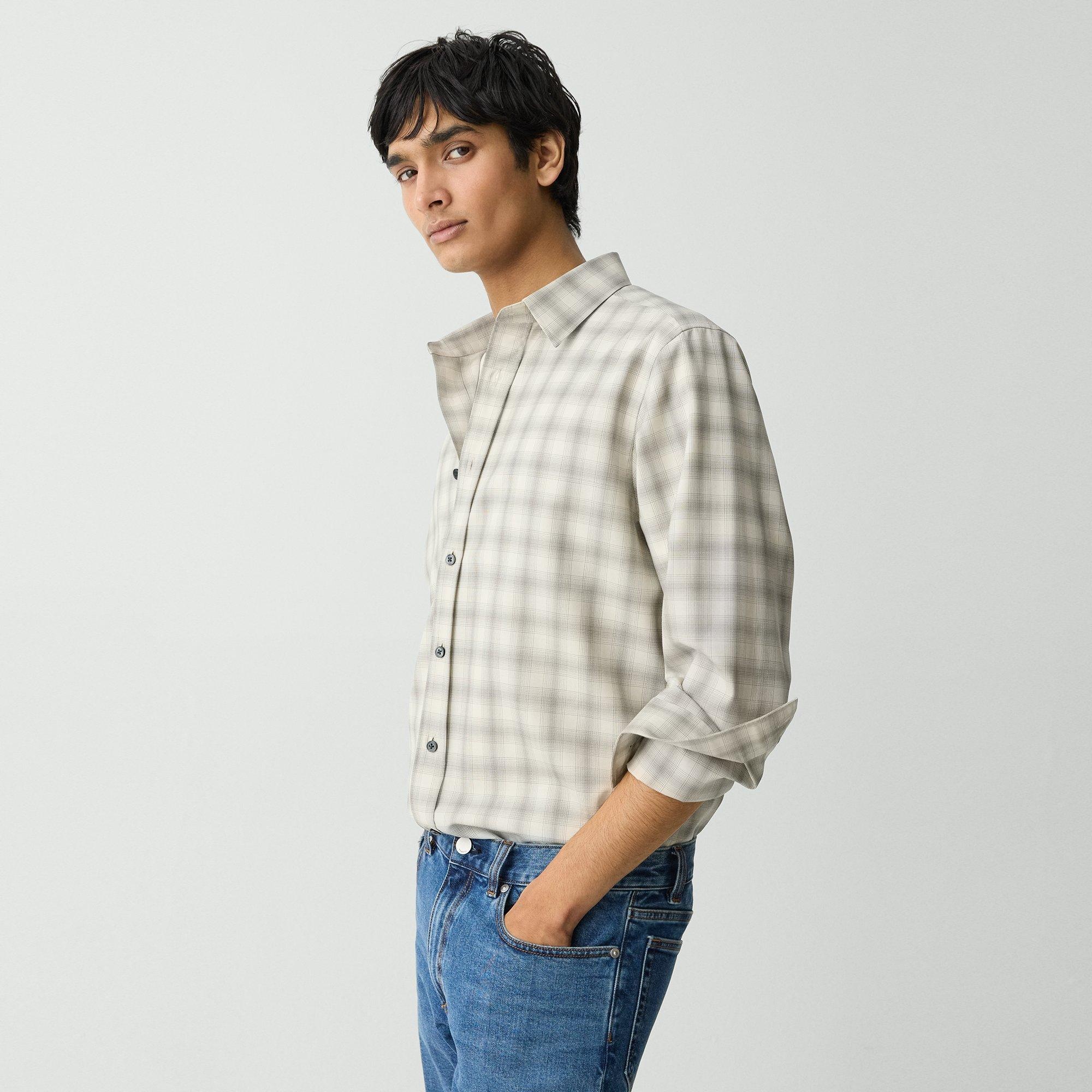 Irving Shirt in Checked Wool - 3