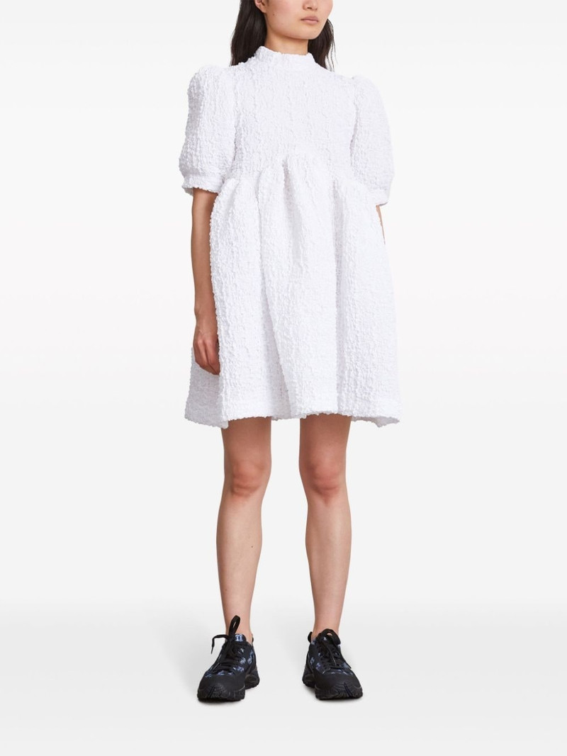 CECILIE BAHNSEN Uma smocked minidress outlook