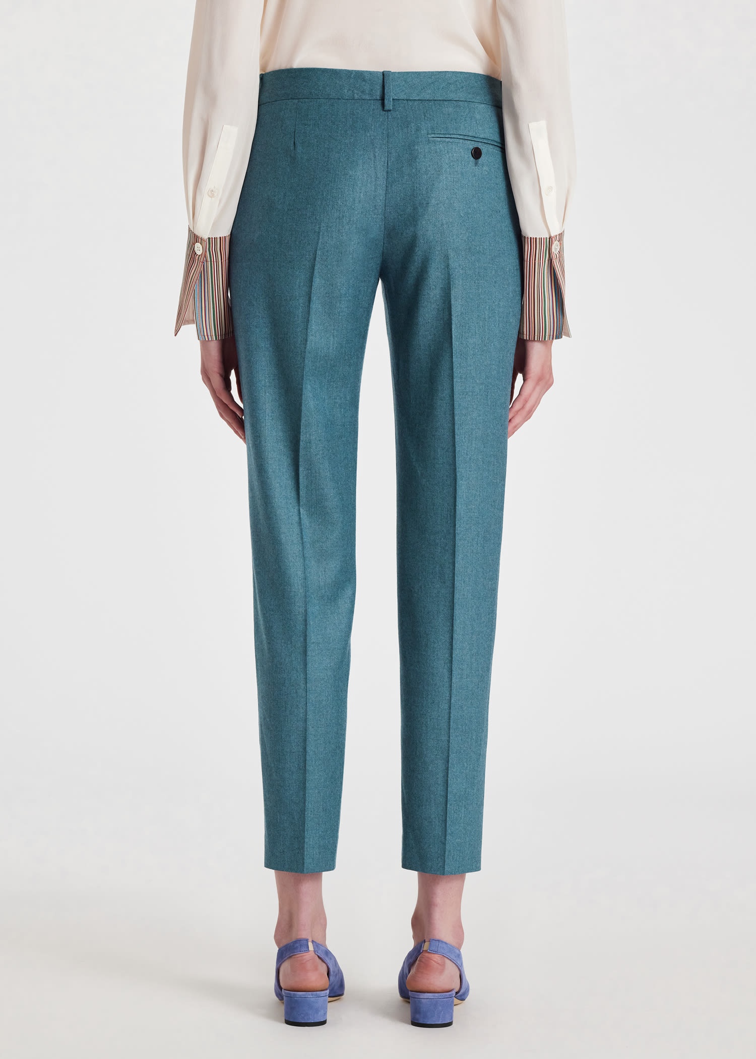 Wool-Cashmere Pants - 4
