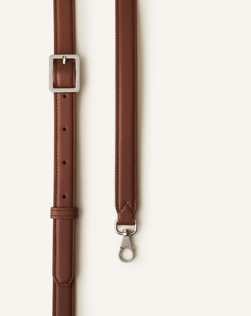 COMPAGNON ASYMMETRICAL LEATHER CLUTCH BAG 7