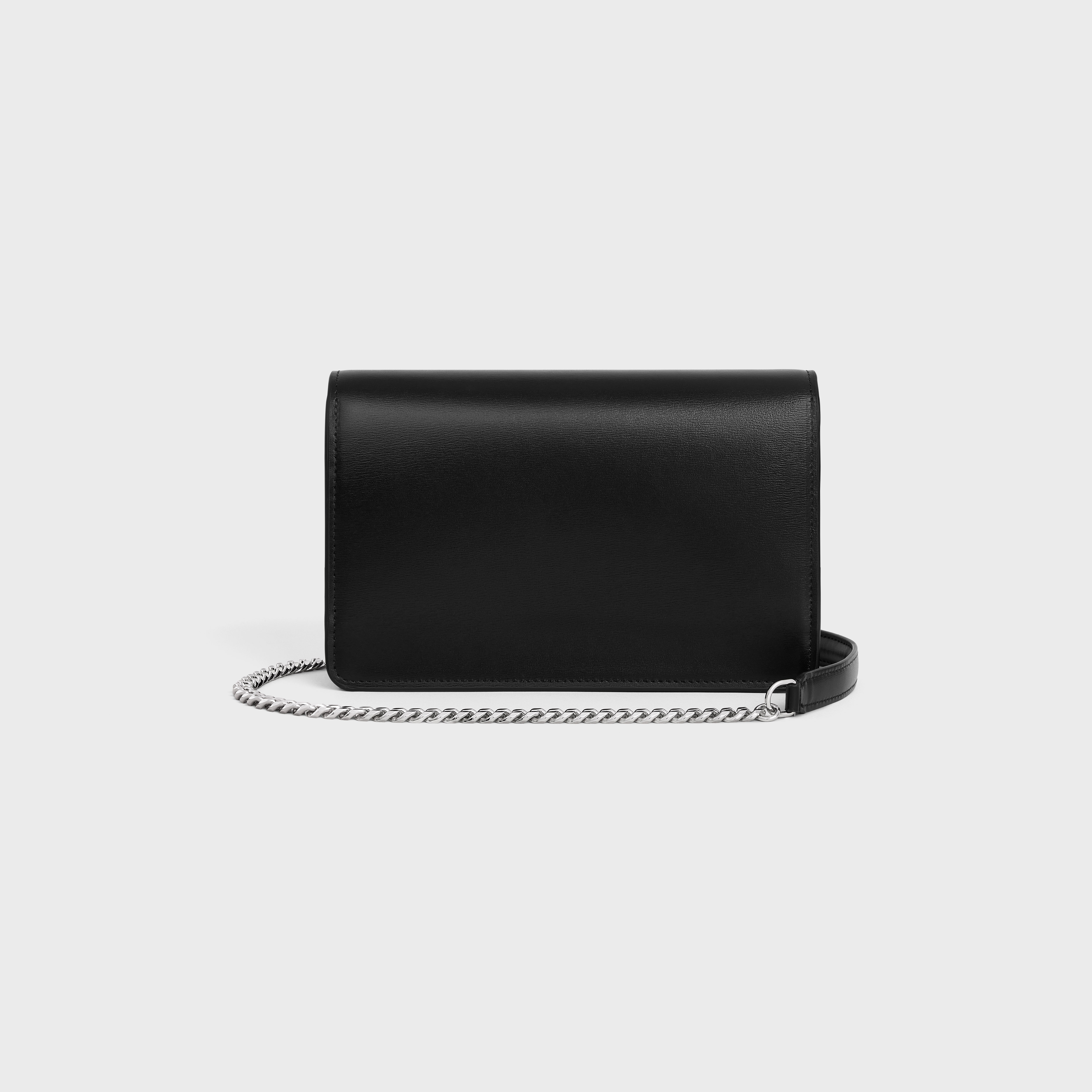 WALLET ON CHAIN MARGO in Shiny calfskin 3
