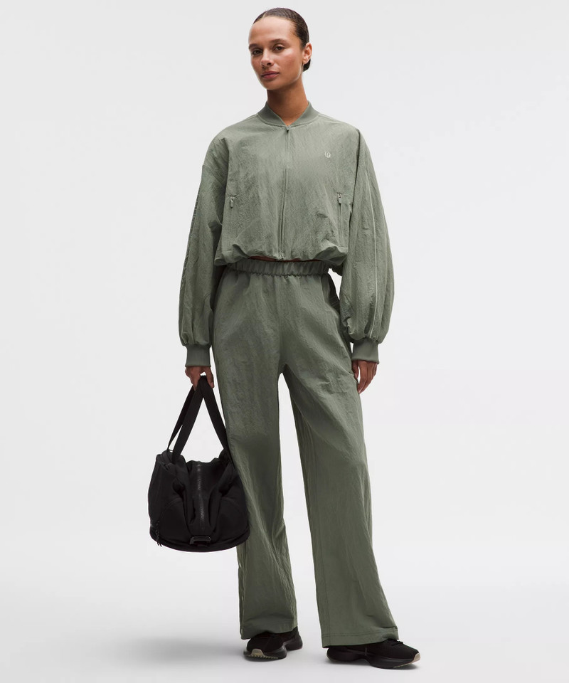 lululemon Crinkle Nylon Track Jacket *Wordmark outlook