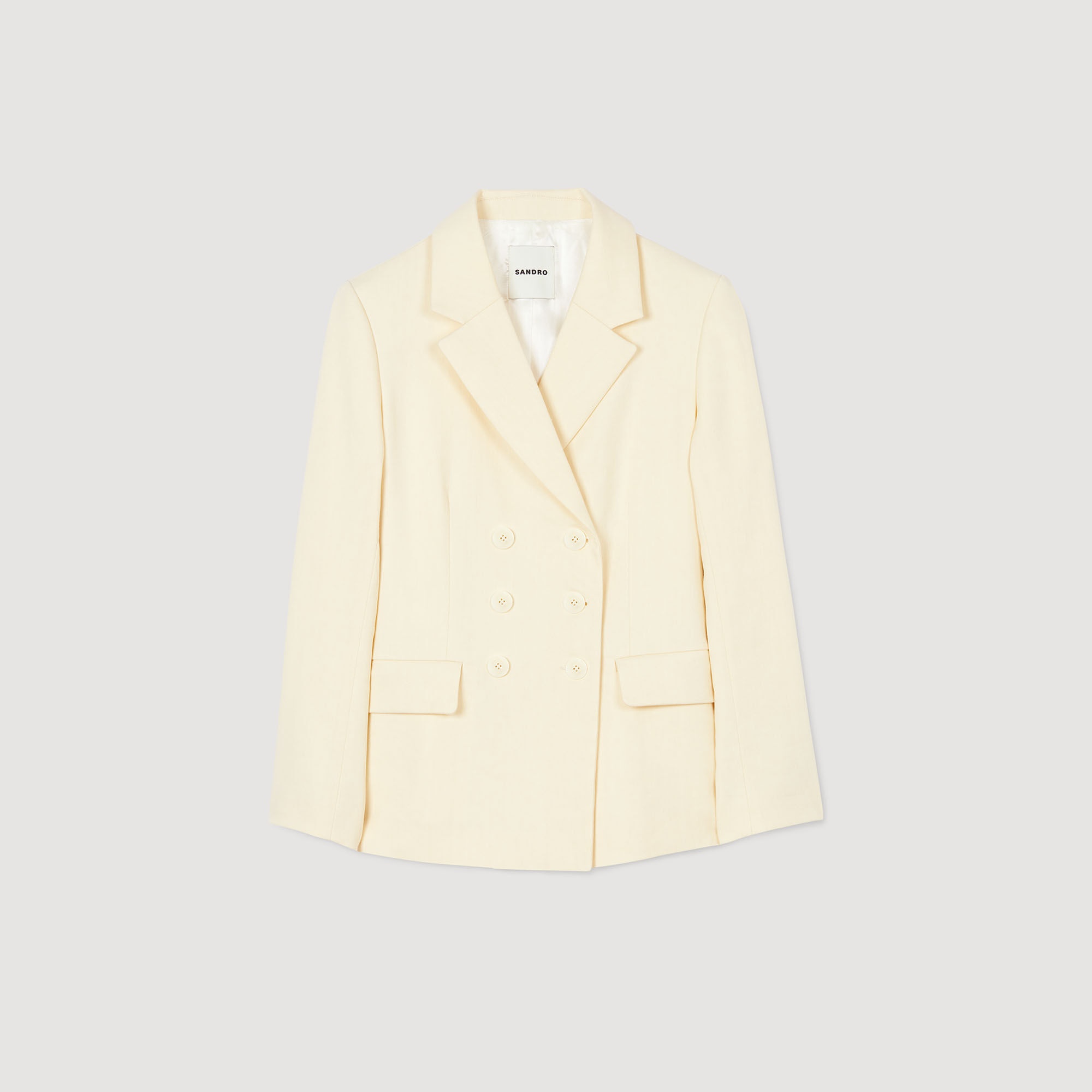 DOUBLE-BREASTED SUIT JACKET - 6