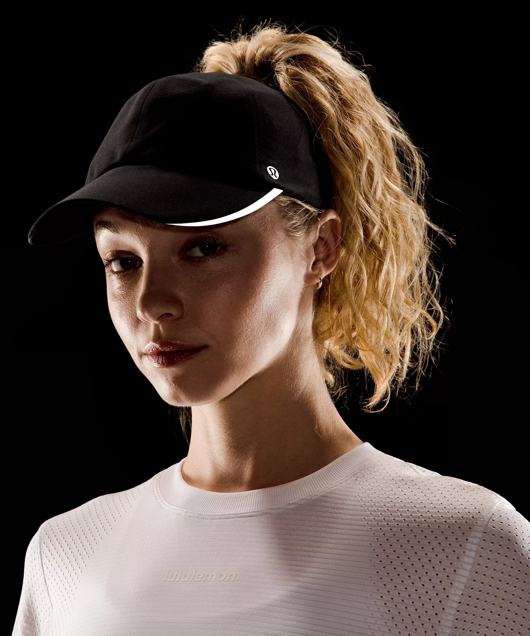Women's Fast and Free Ponytail Running Hat - 4