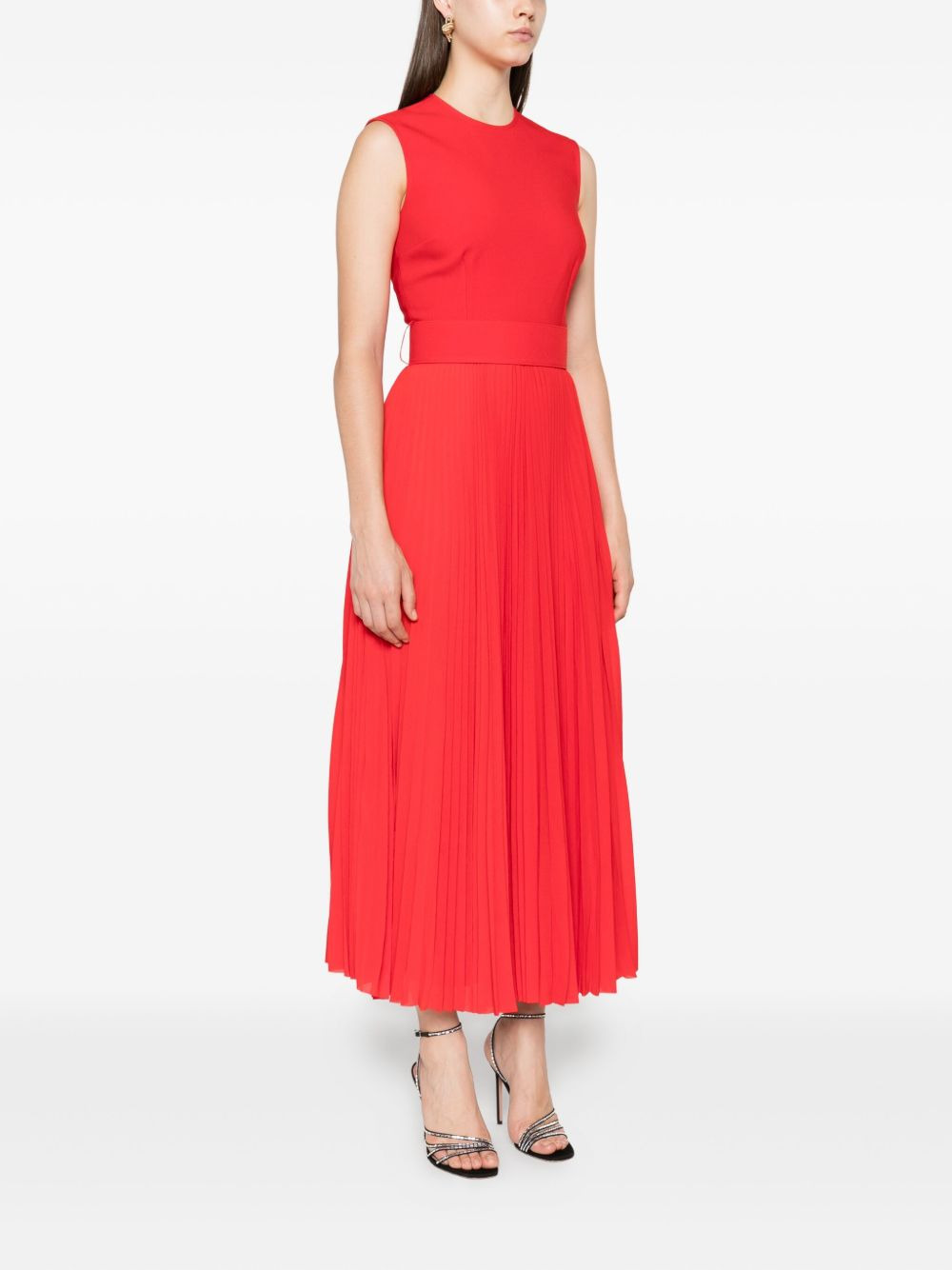 Sophie pleated sleeveless maxi dress - 3