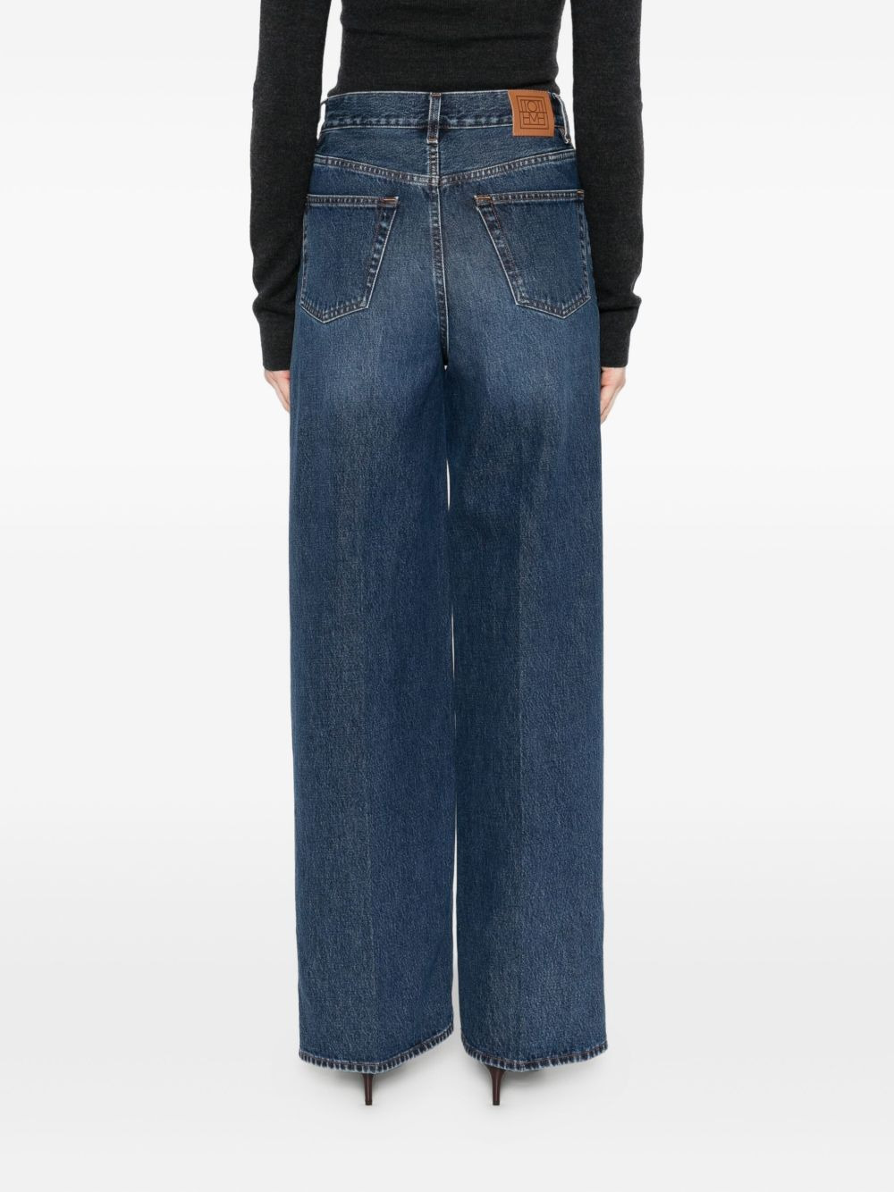 wide leg jeans - 4