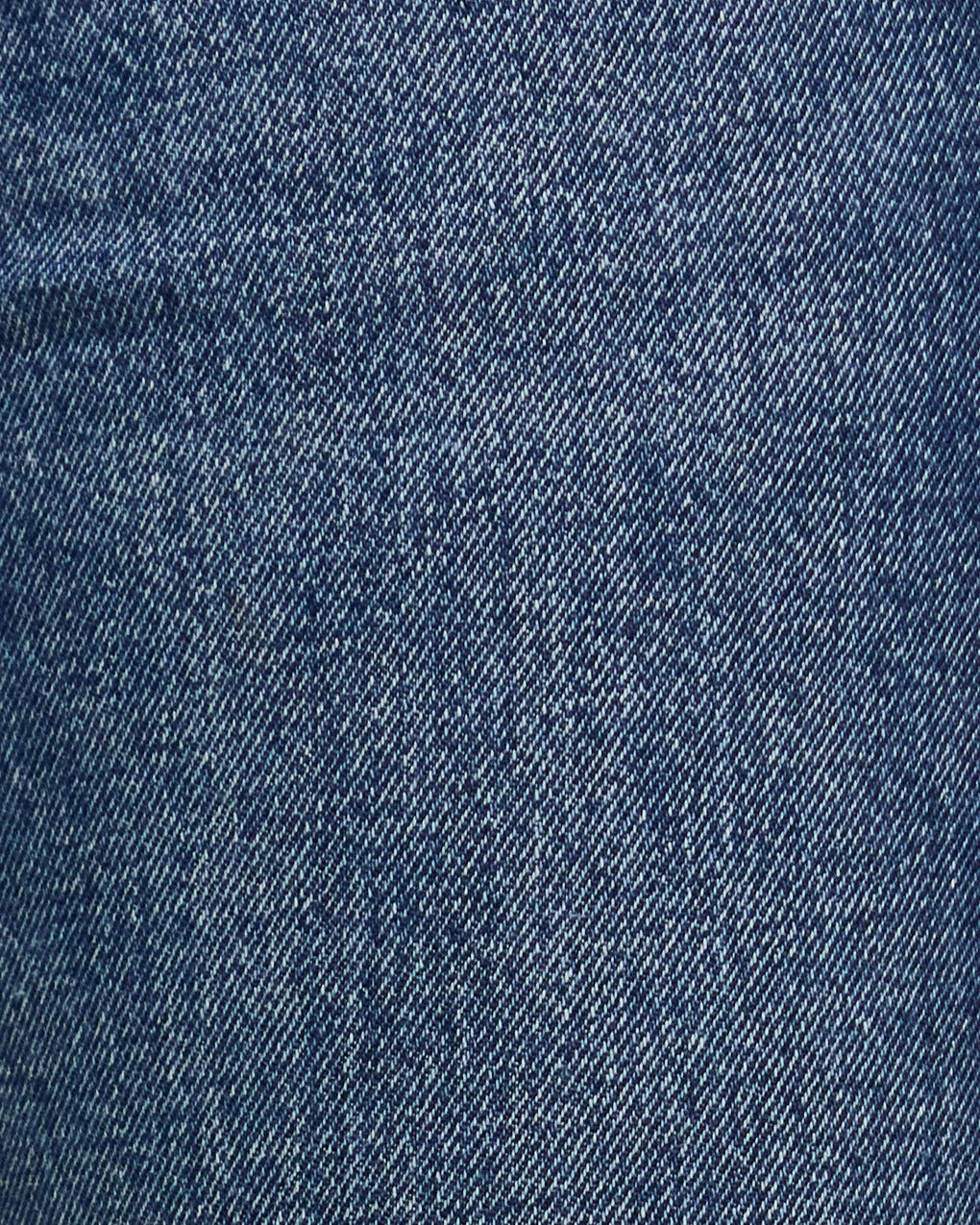 90's Pinch Waist H/R Straight Rang Dark indigo - 6