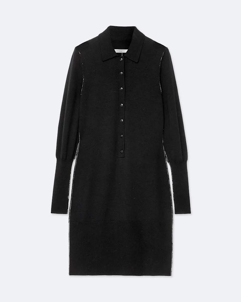 COYTE MERINO WOOL POLO DRESS - 1