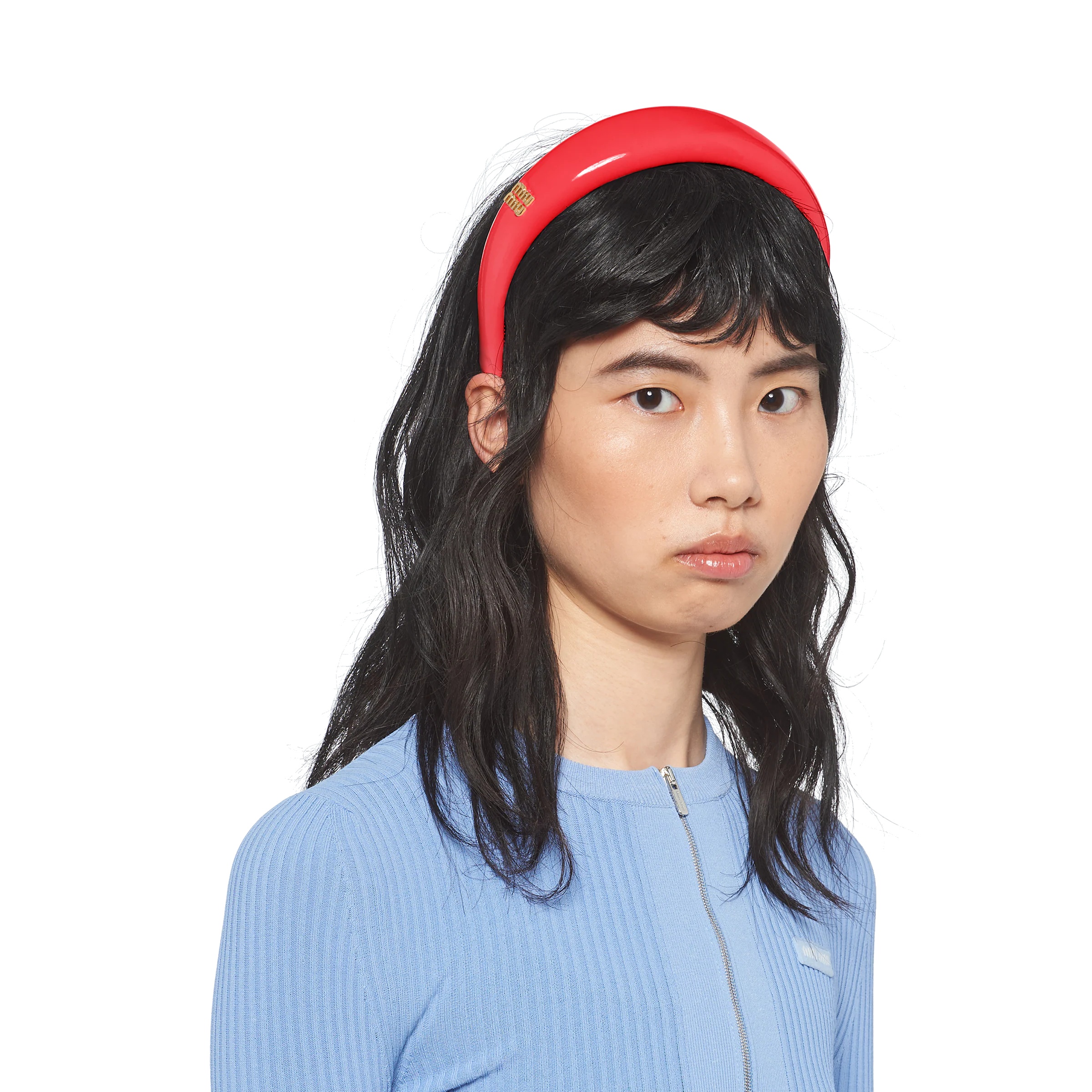 Patent leather headband - 2