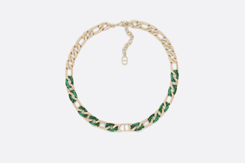 DIOR TEARS Chain Link Necklace - 1
