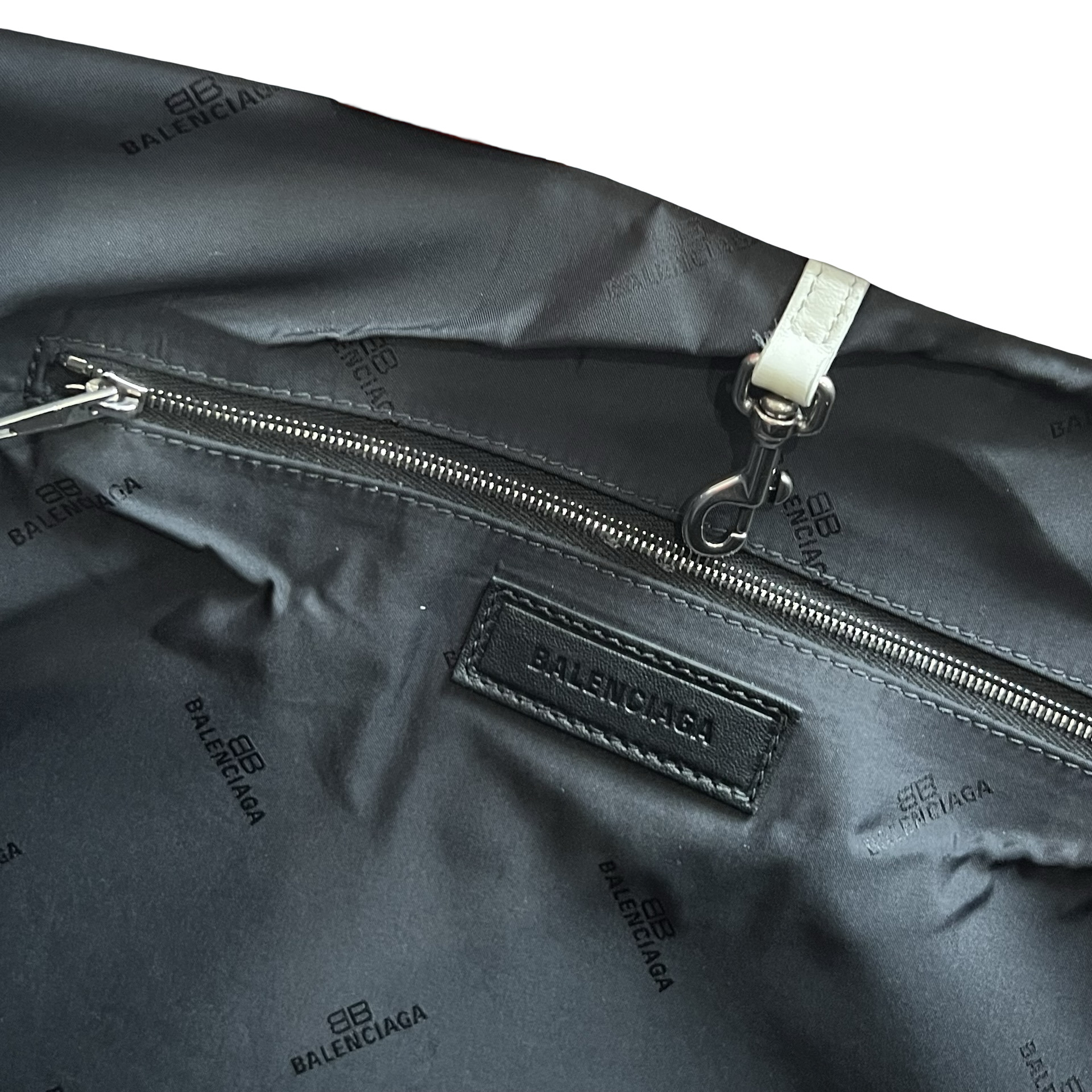 Balenciaga Leather Printed shopping bag - 7
