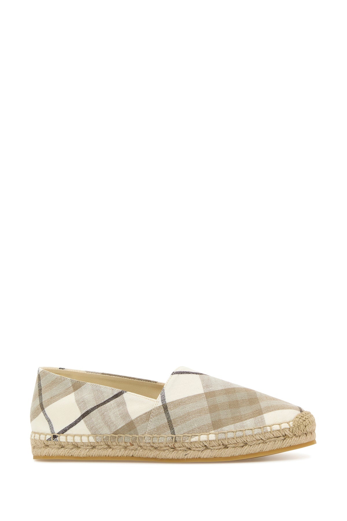 Embroidered canvas Mews Check espadrilles - 2