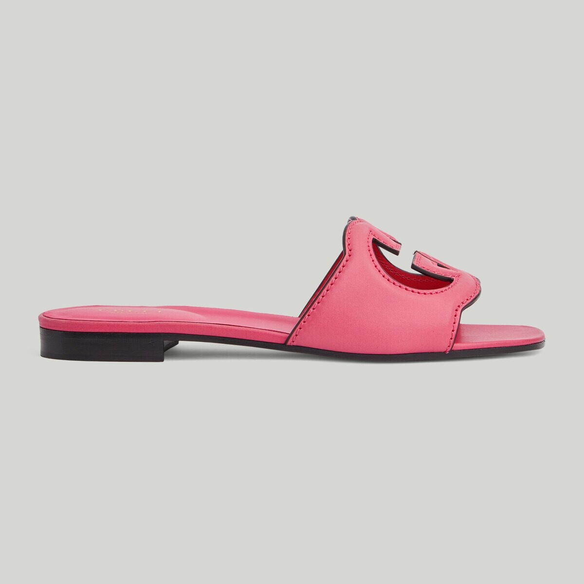 Women's Interlocking G cut-out slide sandal - 1