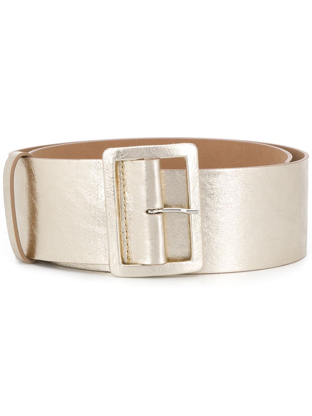 chunky metallic belt - 1