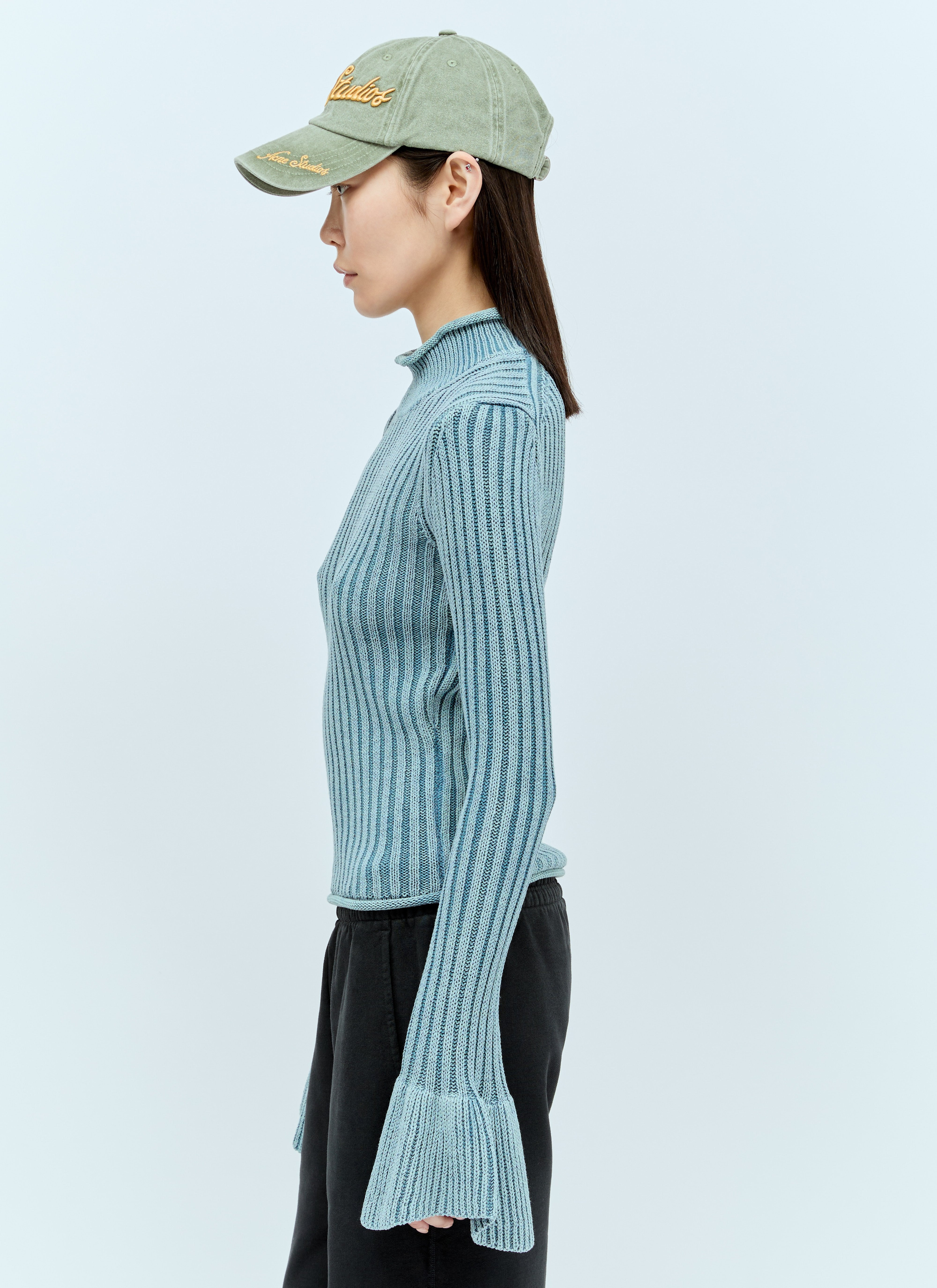 Acne Studios Women Ruffled Sleeves Sweater - 3