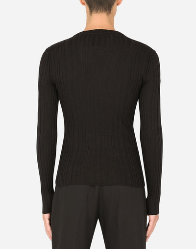 Dolce & Gabbana Wool v-neck sweater outlook