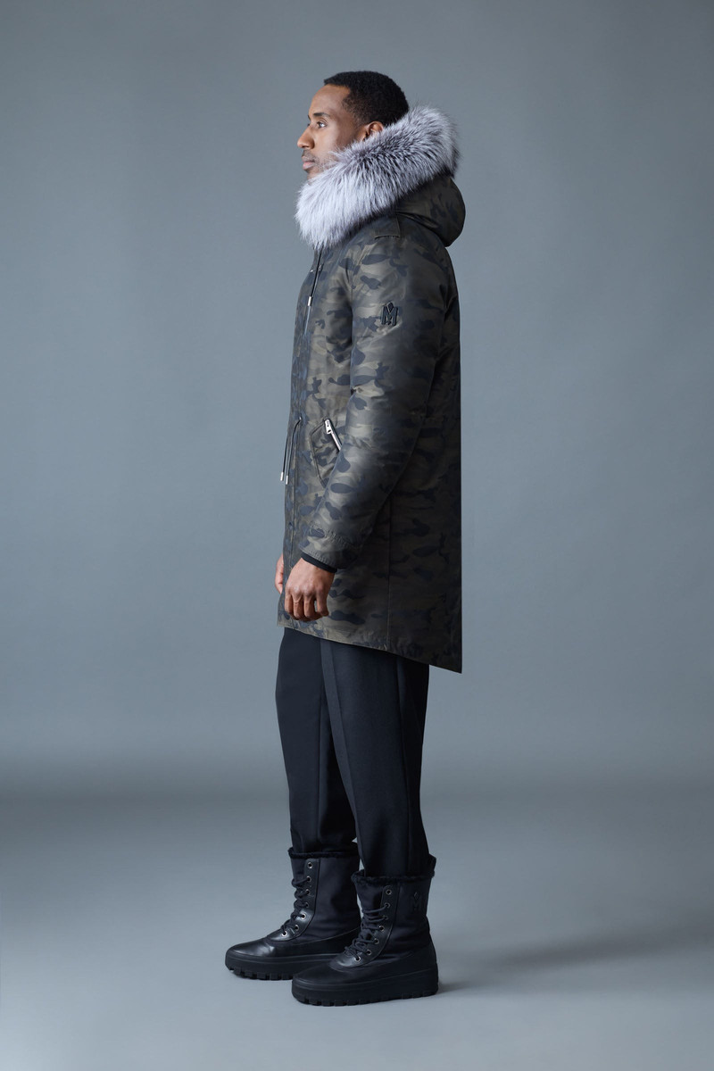 MORITZ-JC Fur-Lined Camo Down Parka 3