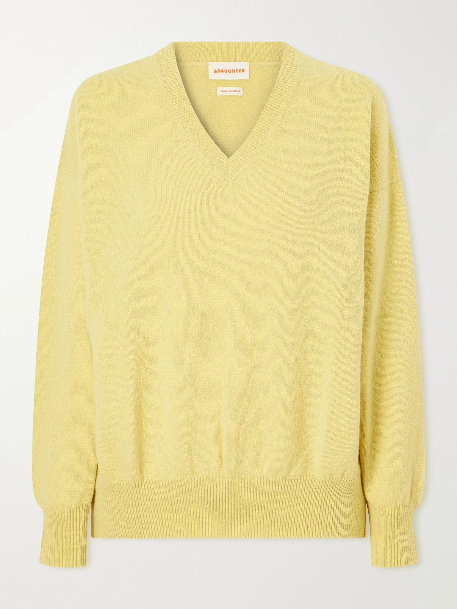 Innes wool sweater Yellow - 1